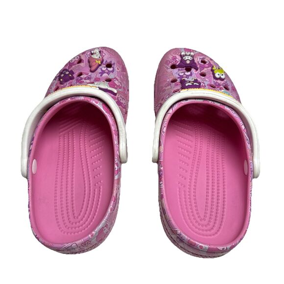 Crocs Limited Edition Hello Kitty And Friends Classic Clog Pink / White Size 6 - Picture 6 of 15